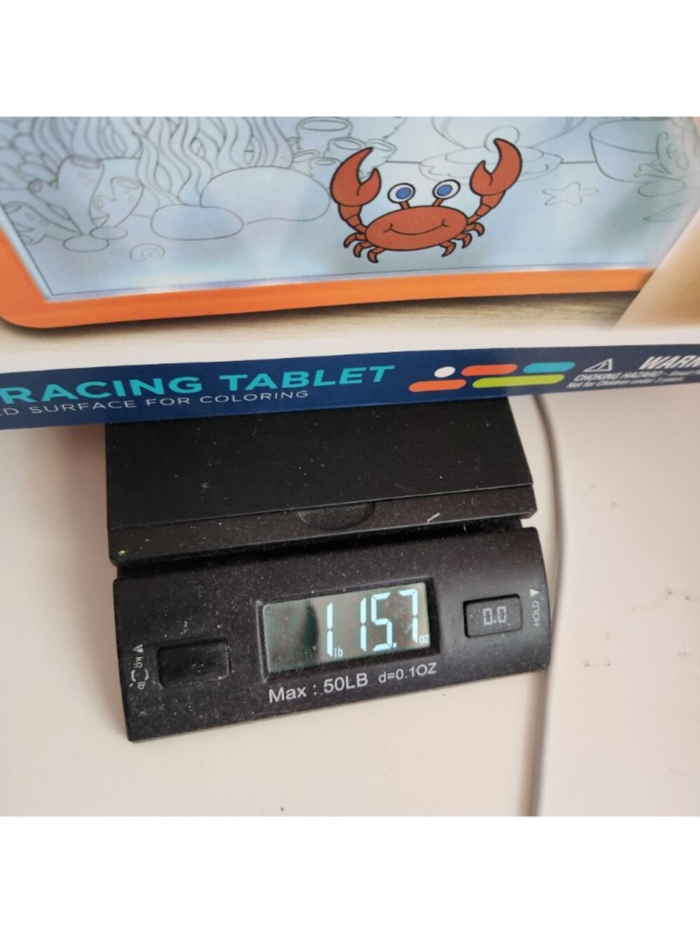 Discovery LED Tracing Tablet 26-Piece Set For Coloring w Storage Drawer Markers - Picture 7 of 7
